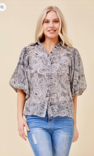 Wilkie Puff Sleeve Shirt