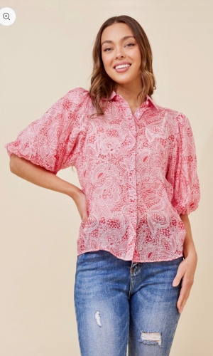 Wilkie Puff Sleeve Shirt