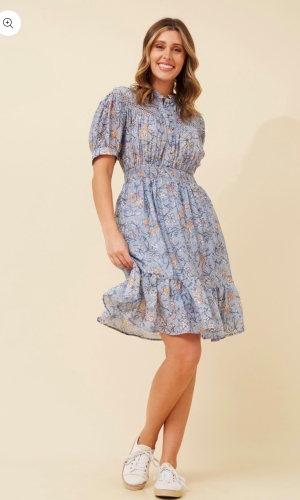 Nedina Floral Short Dress