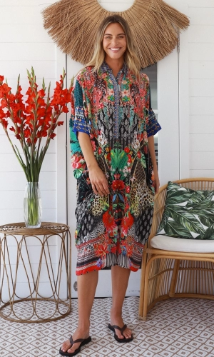 Eden Kaftan Midi Dress